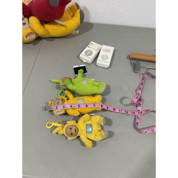 Vintage 1998 Playskool Teletubbies Talking Plush And Keychains Lot READ - Picture 14 of 16